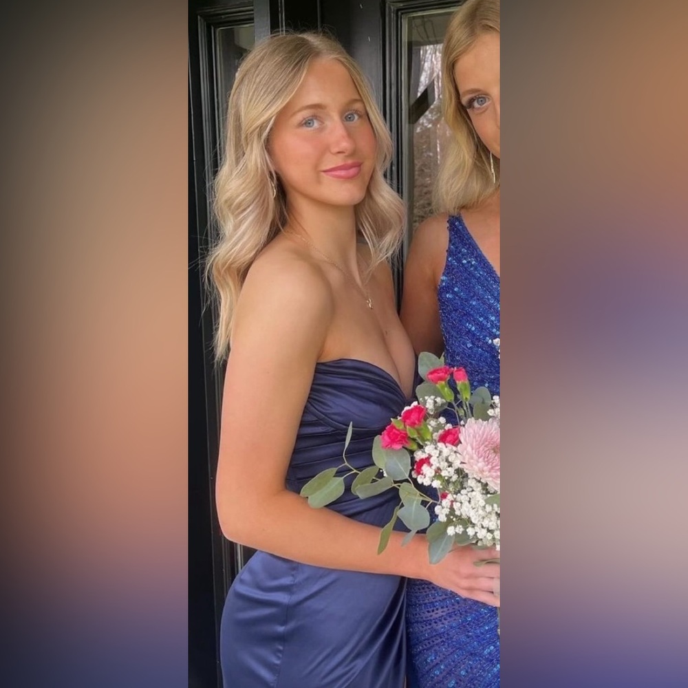 BLUE BABYBOO PROM DRESS